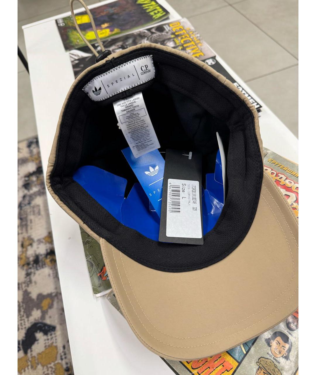 CP COMPANY Бежевая кепка/бейсболка, фото 3