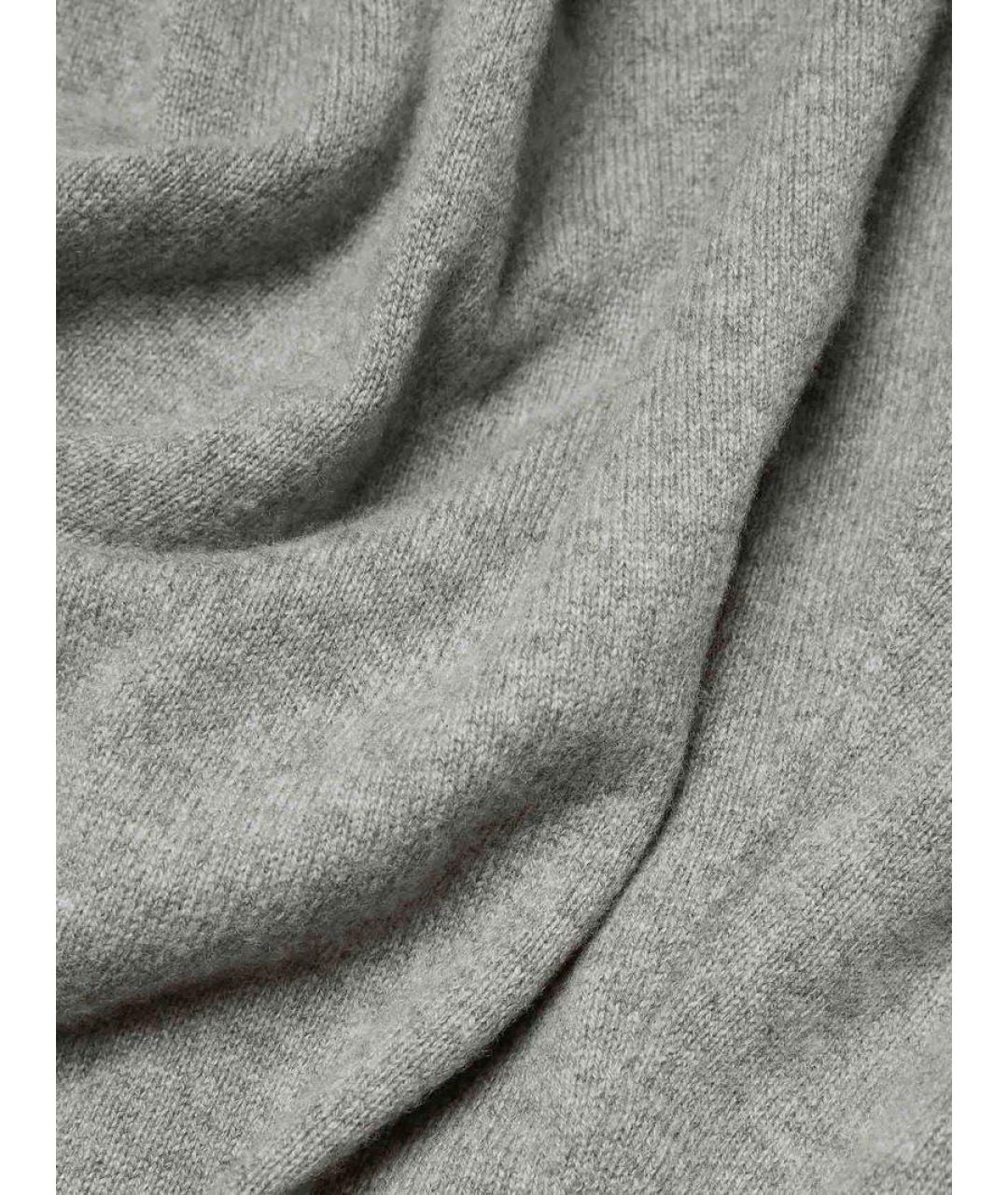 THE PANGAIA Черное кашемировое повседневное платье, фото 2