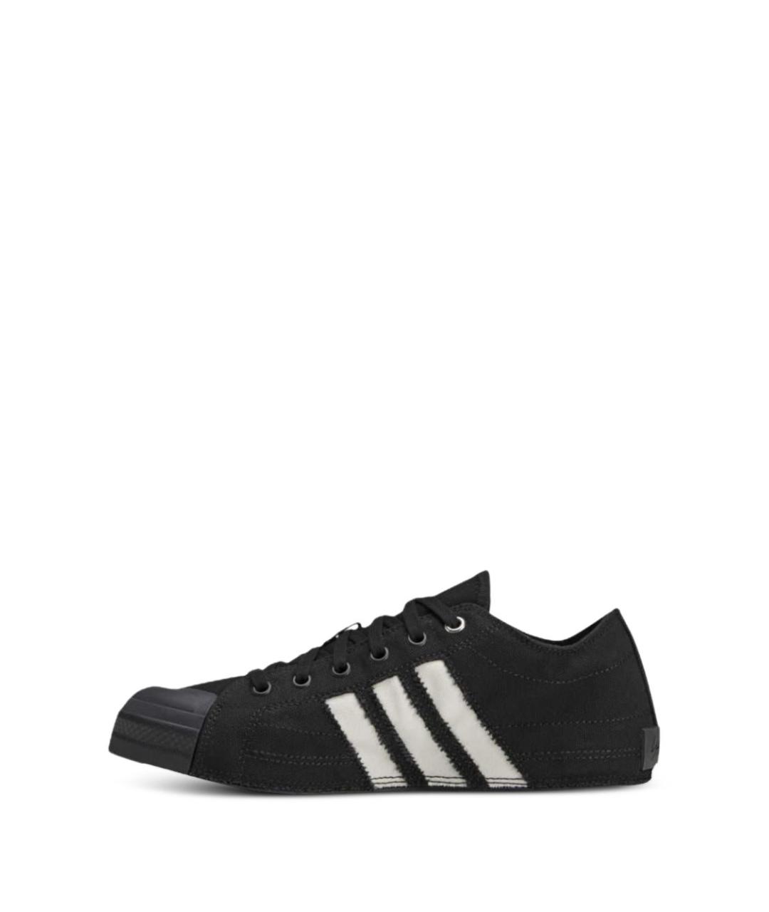 Y-3 Черные низкие кроссовки / кеды, фото 6