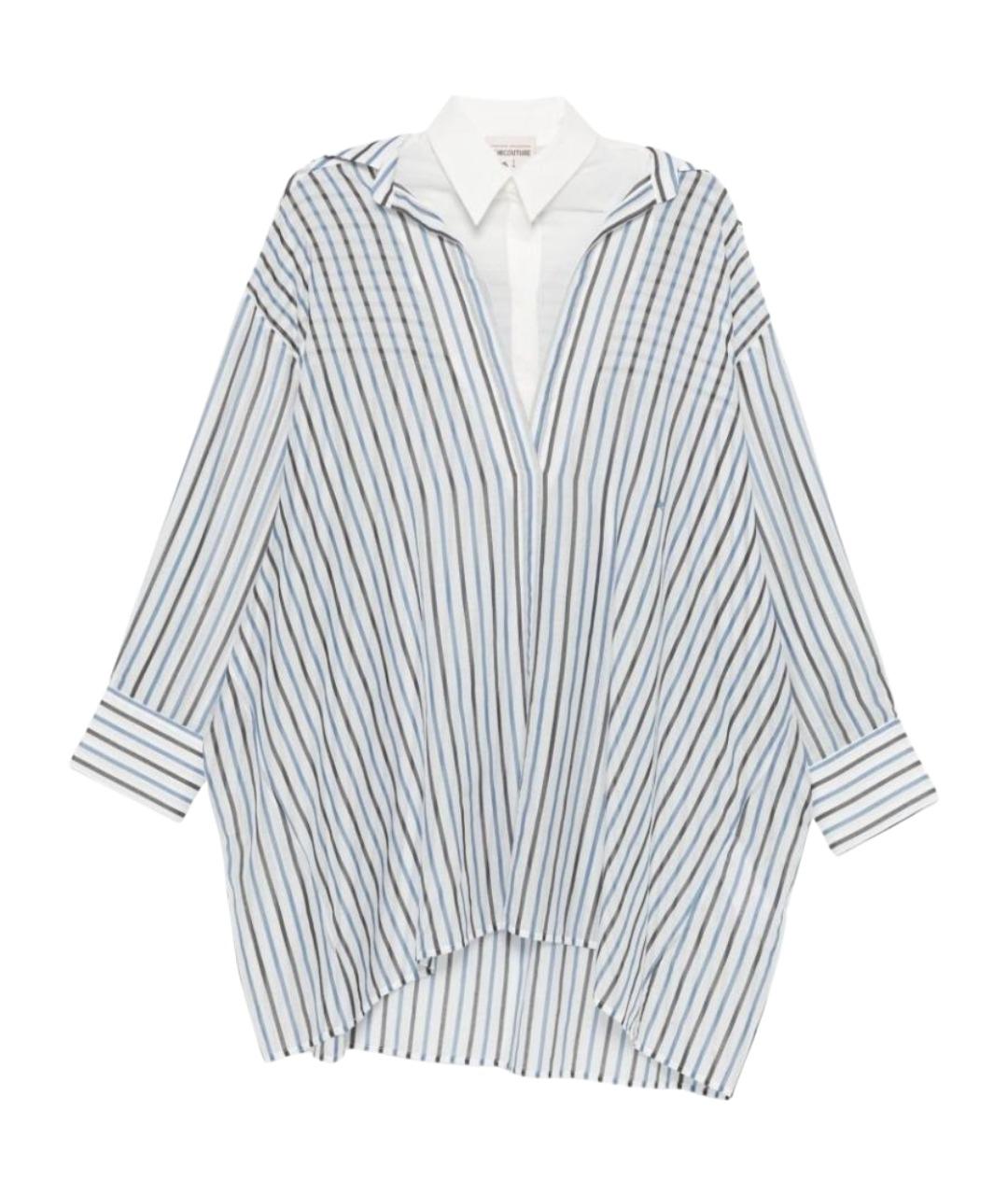 SEMICOUTURE Мульти хлопковая рубашка, фото 1