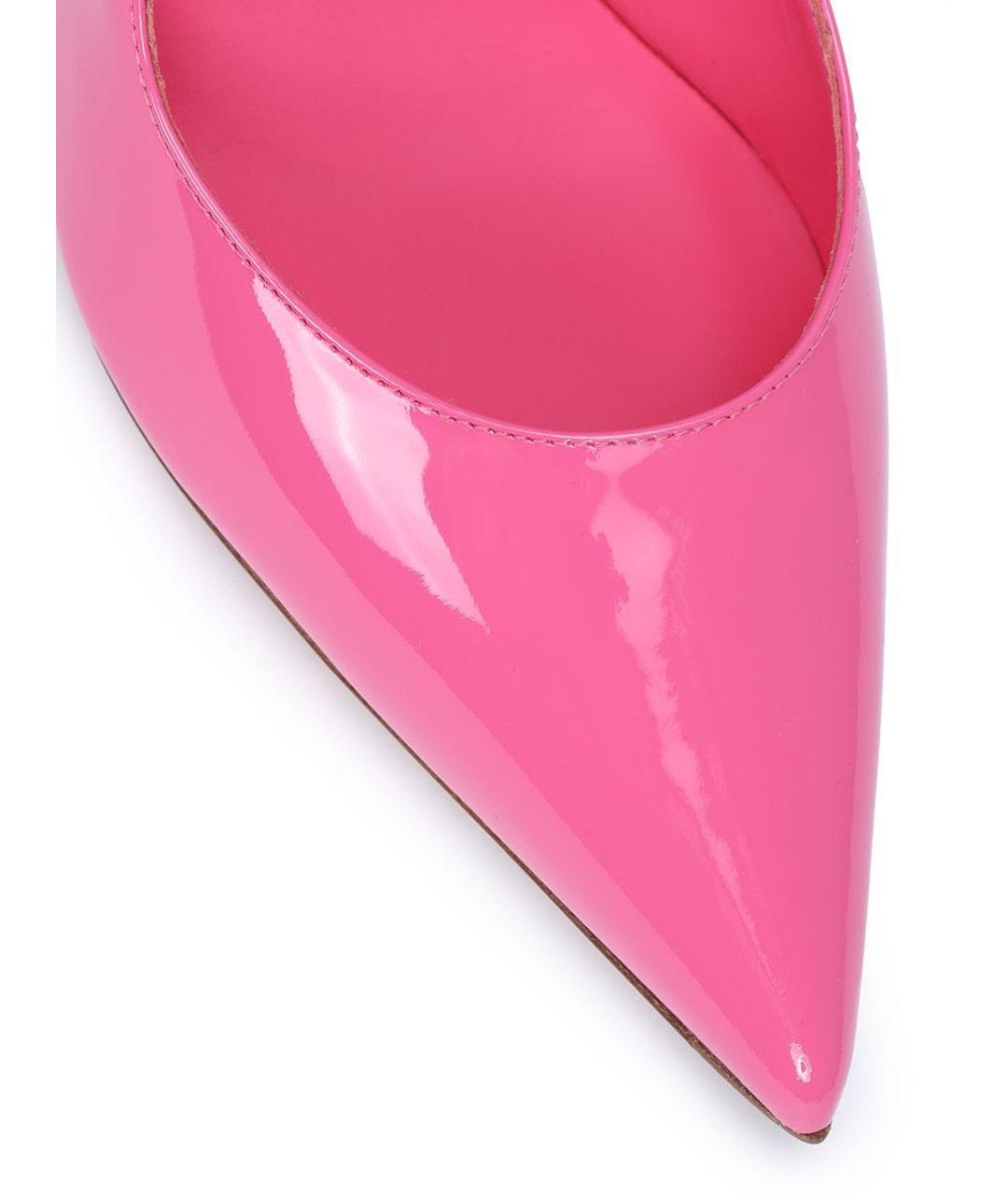LE SILLA Фуксия туфли из лакированной кожи, фото 3