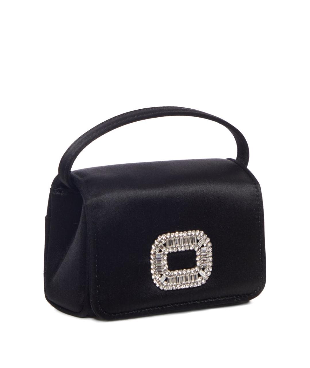 ROGER VIVIER Черная сумка с короткими ручками, фото 4