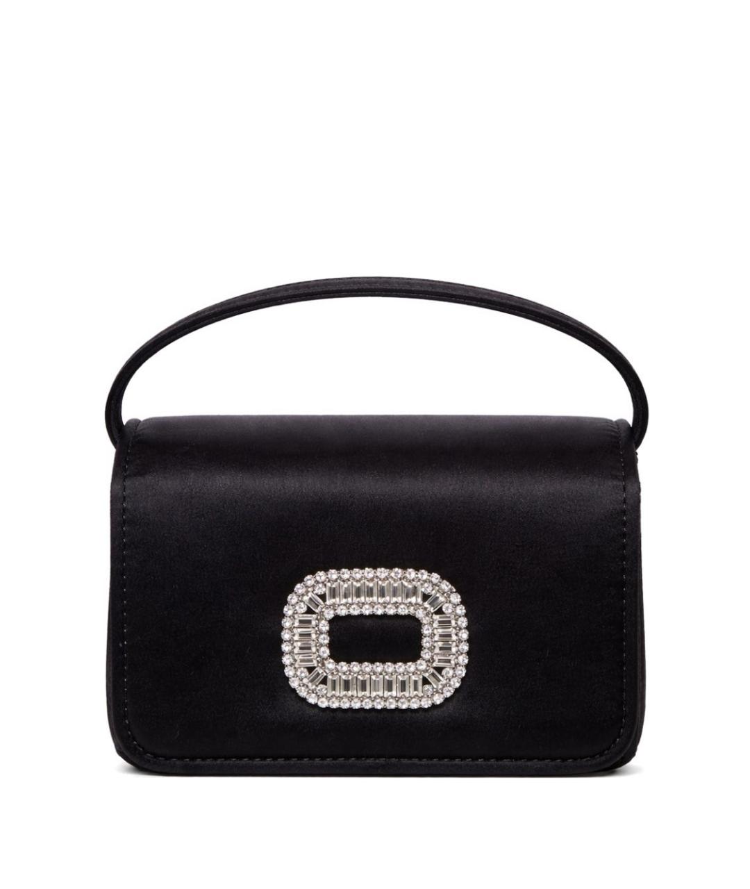 ROGER VIVIER Черная сумка с короткими ручками, фото 1