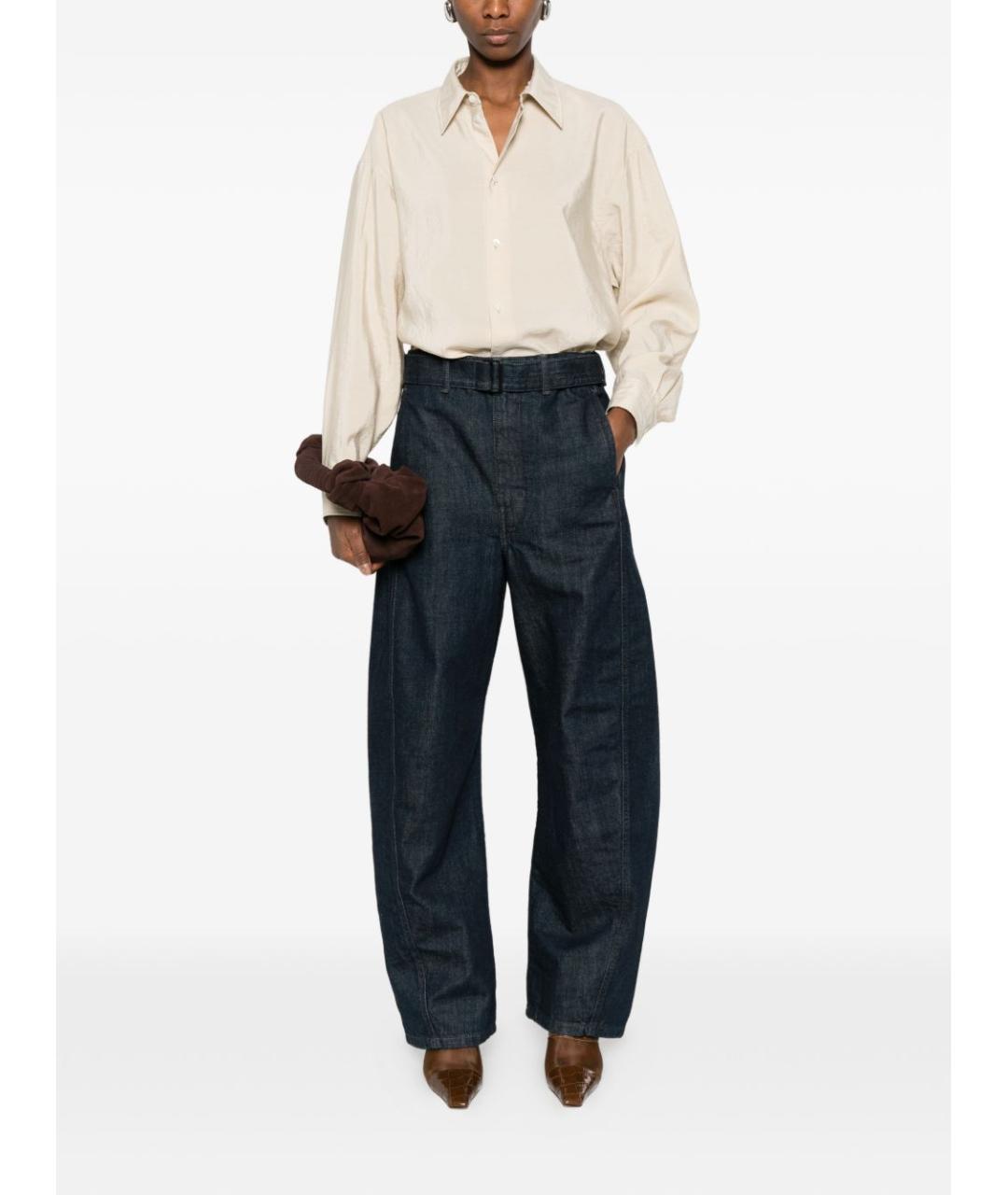 LEMAIRE Хлопковые прямые джинсы, фото 5