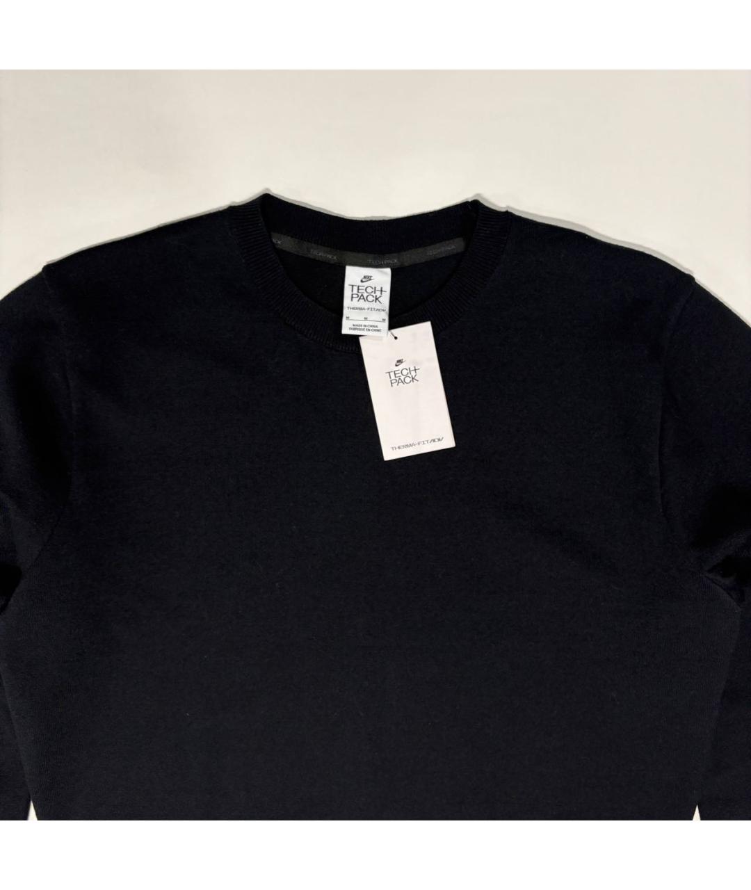 NIKE Черный синтетический джемпер / свитер, фото 2