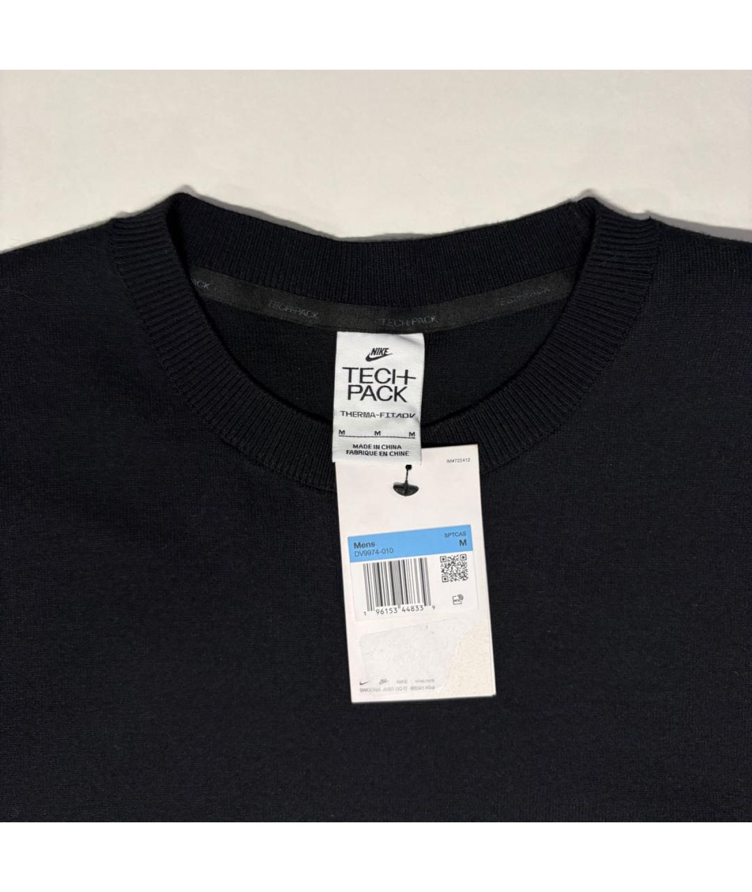 NIKE Черный синтетический джемпер / свитер, фото 6