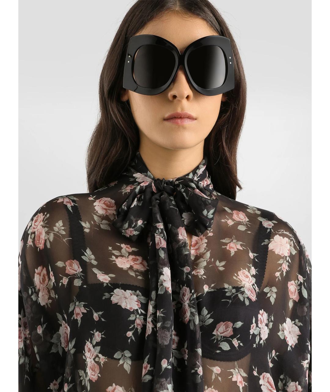 DOLCE&GABBANA Мульти шелковая рубашка, фото 3