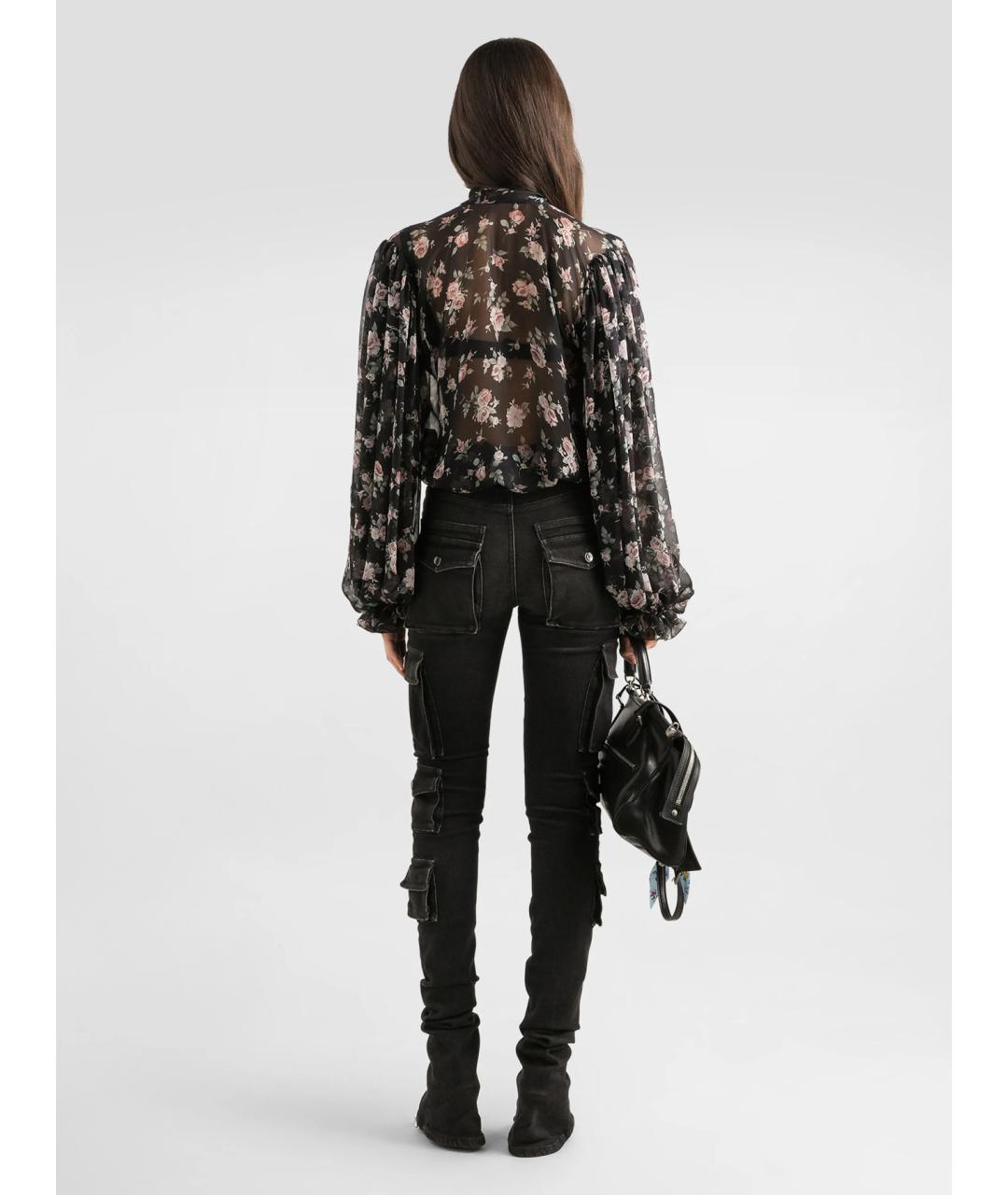 DOLCE&GABBANA Мульти шелковая рубашка, фото 4