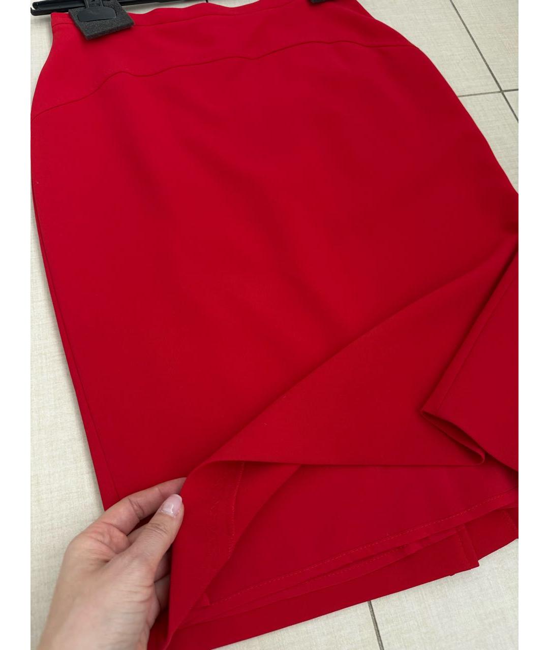 MAX MARA STUDIO Красный костюм с юбками, фото 4