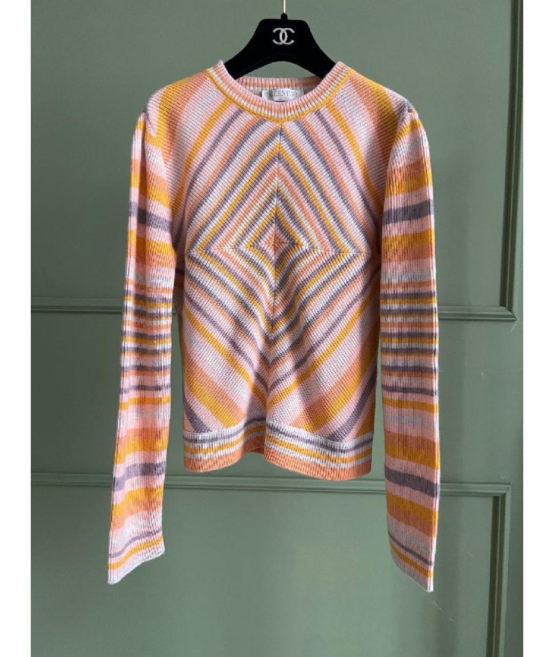 VALENTINO Желтый джемпер / свитер, фото 7