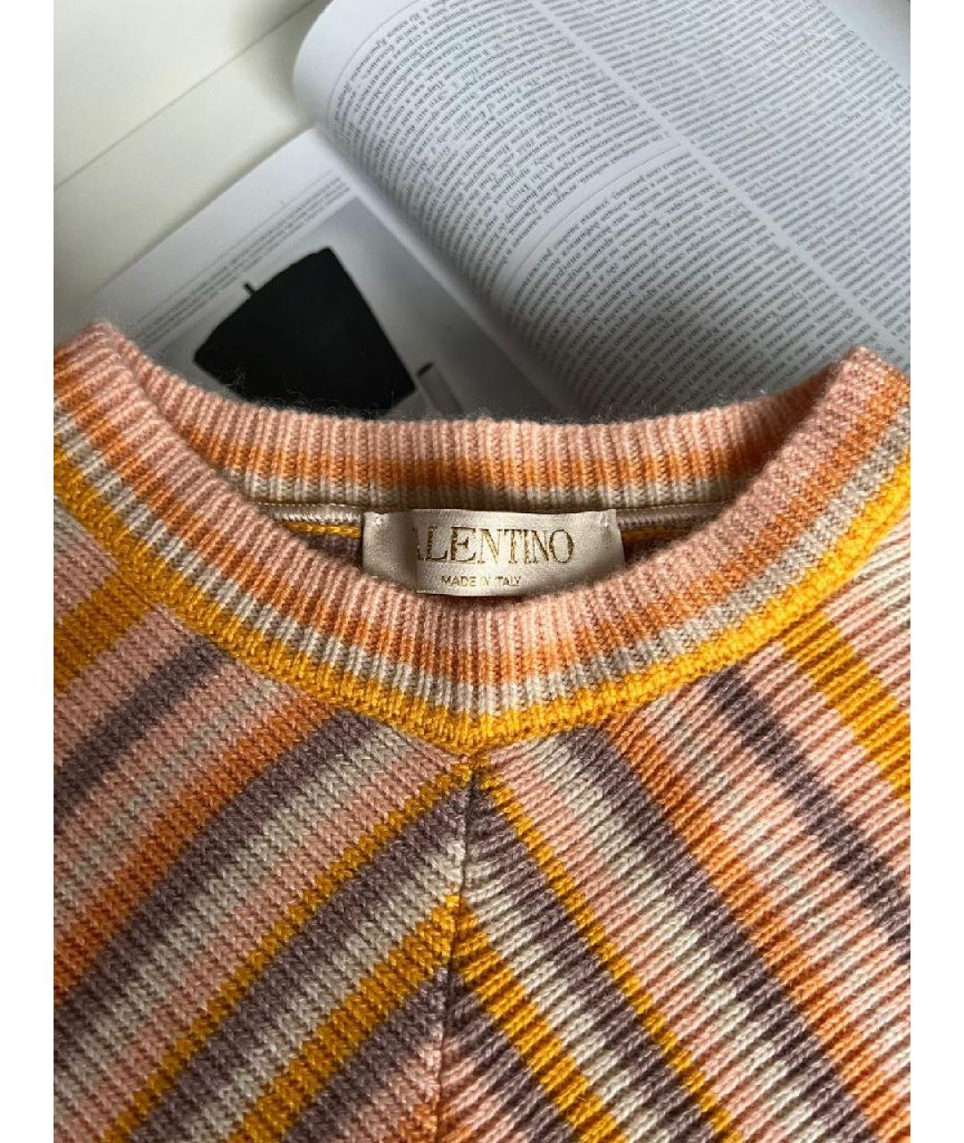 VALENTINO Желтый джемпер / свитер, фото 3