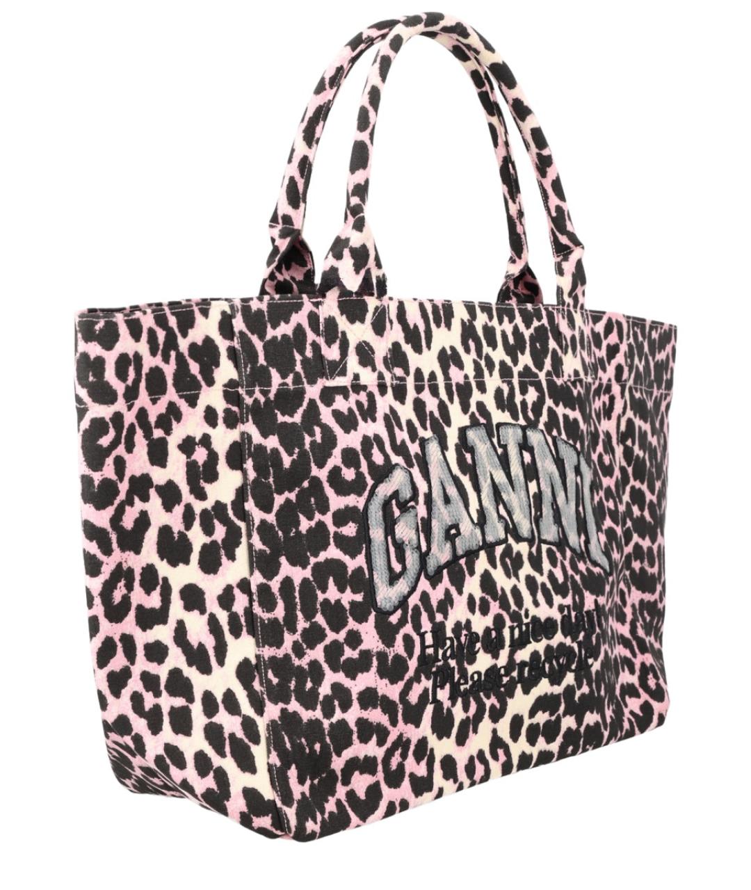 GANNI Мульти хлопковая сумка тоут, фото 3