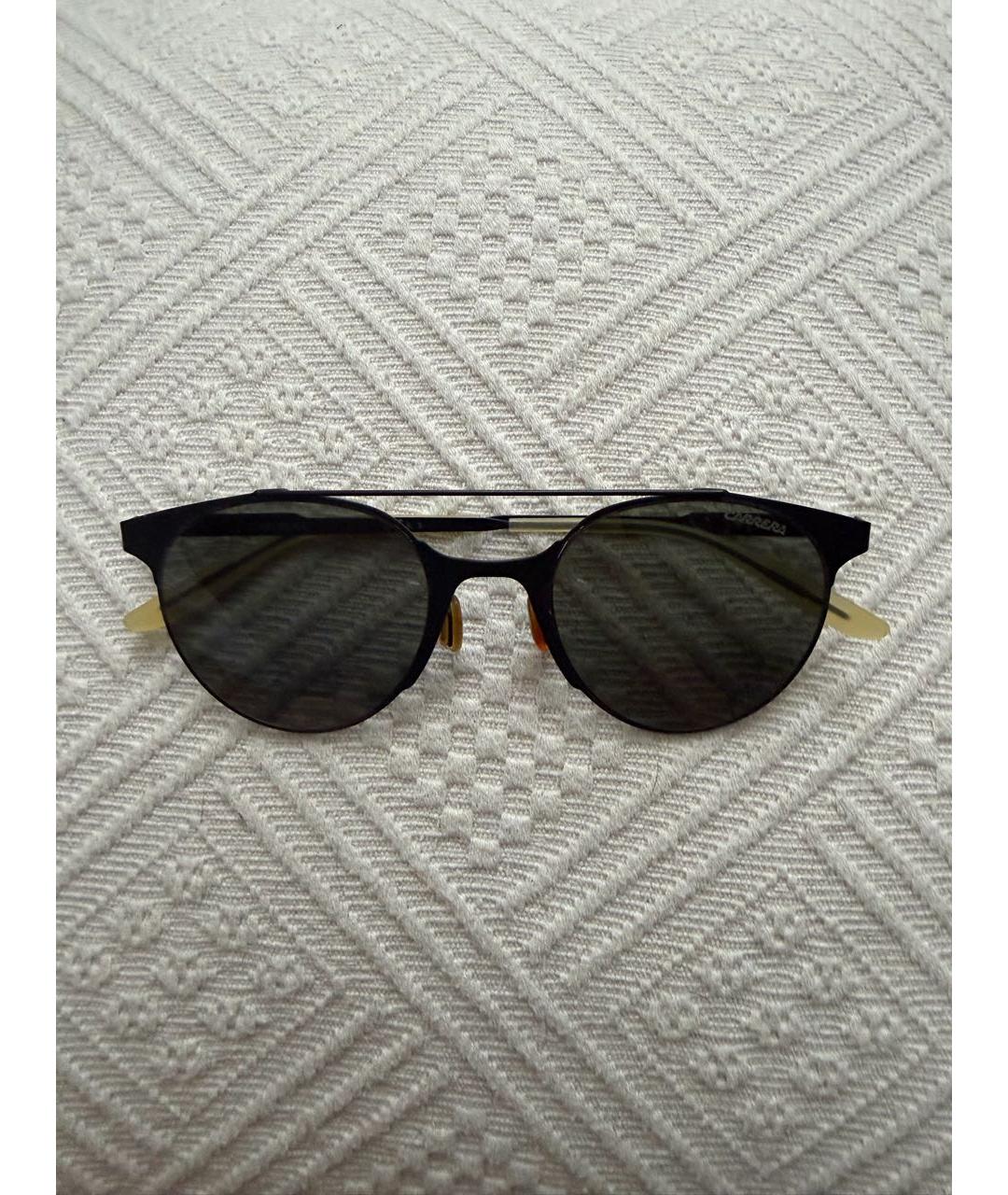 CARRERA Y CARRERA Черные металлические солнцезащитные очки, фото 5