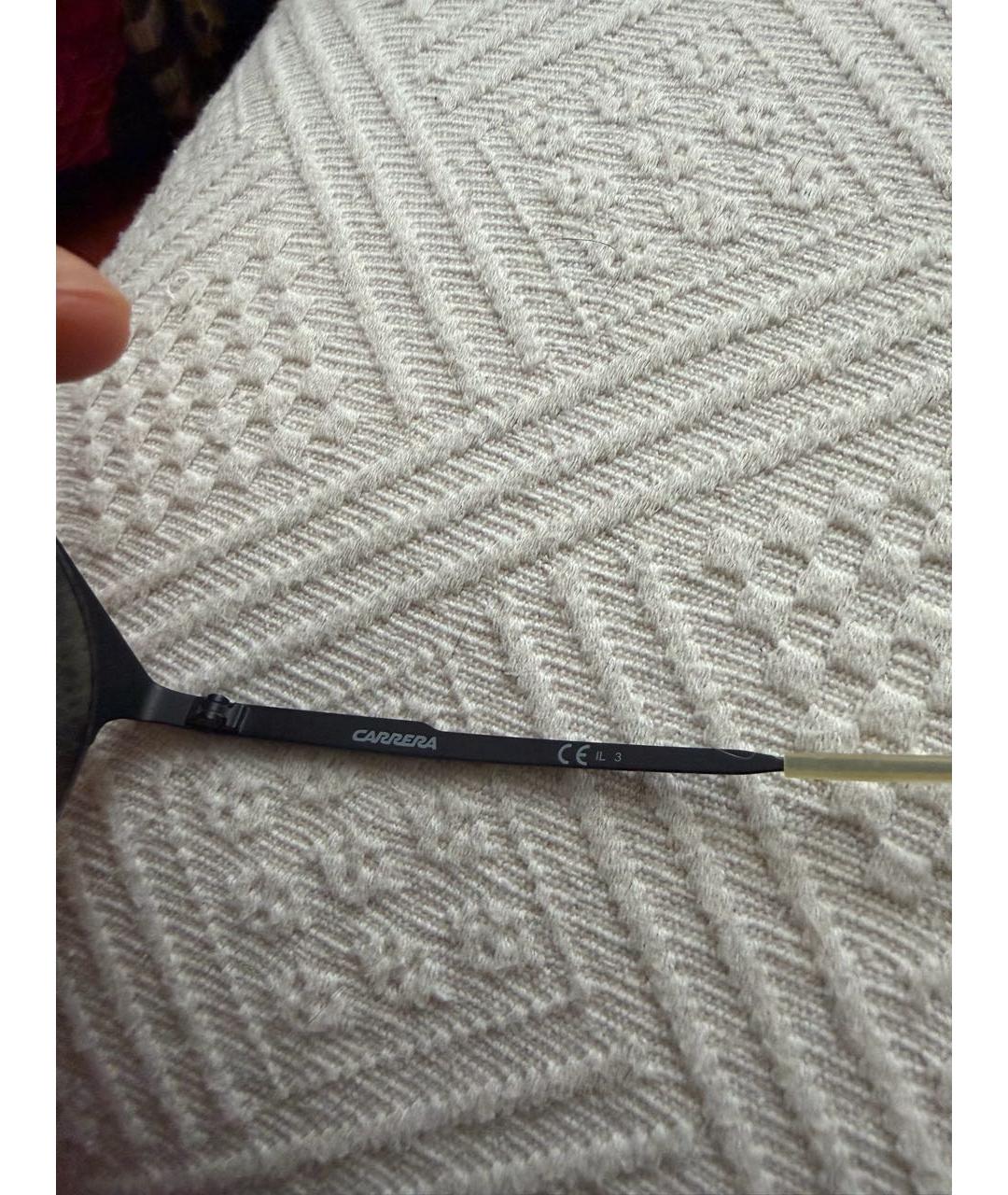 CARRERA Y CARRERA Черные металлические солнцезащитные очки, фото 3