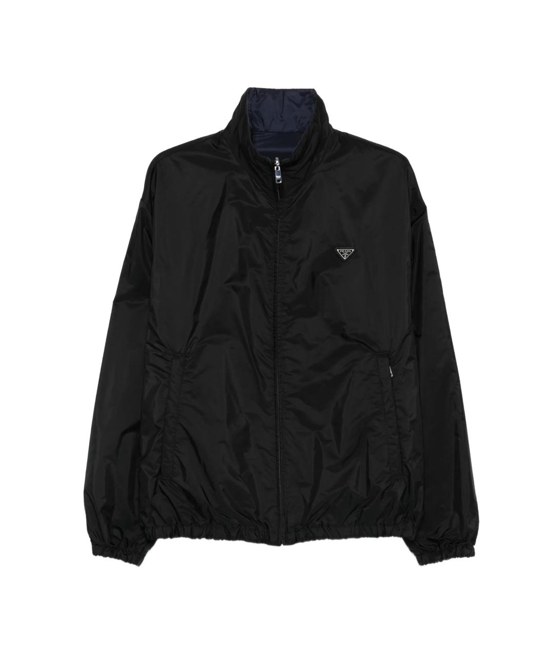 PRADA Черная полиамидовая куртка, фото 1