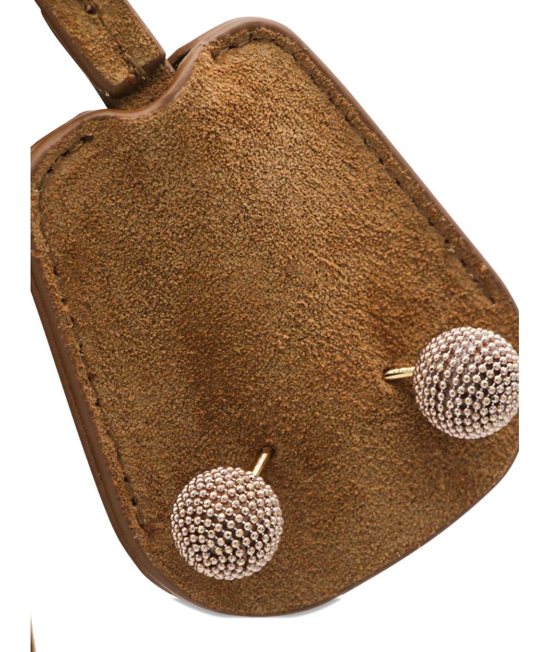 FABIANA FILIPPI Коричневая сумка через плечо, фото 3