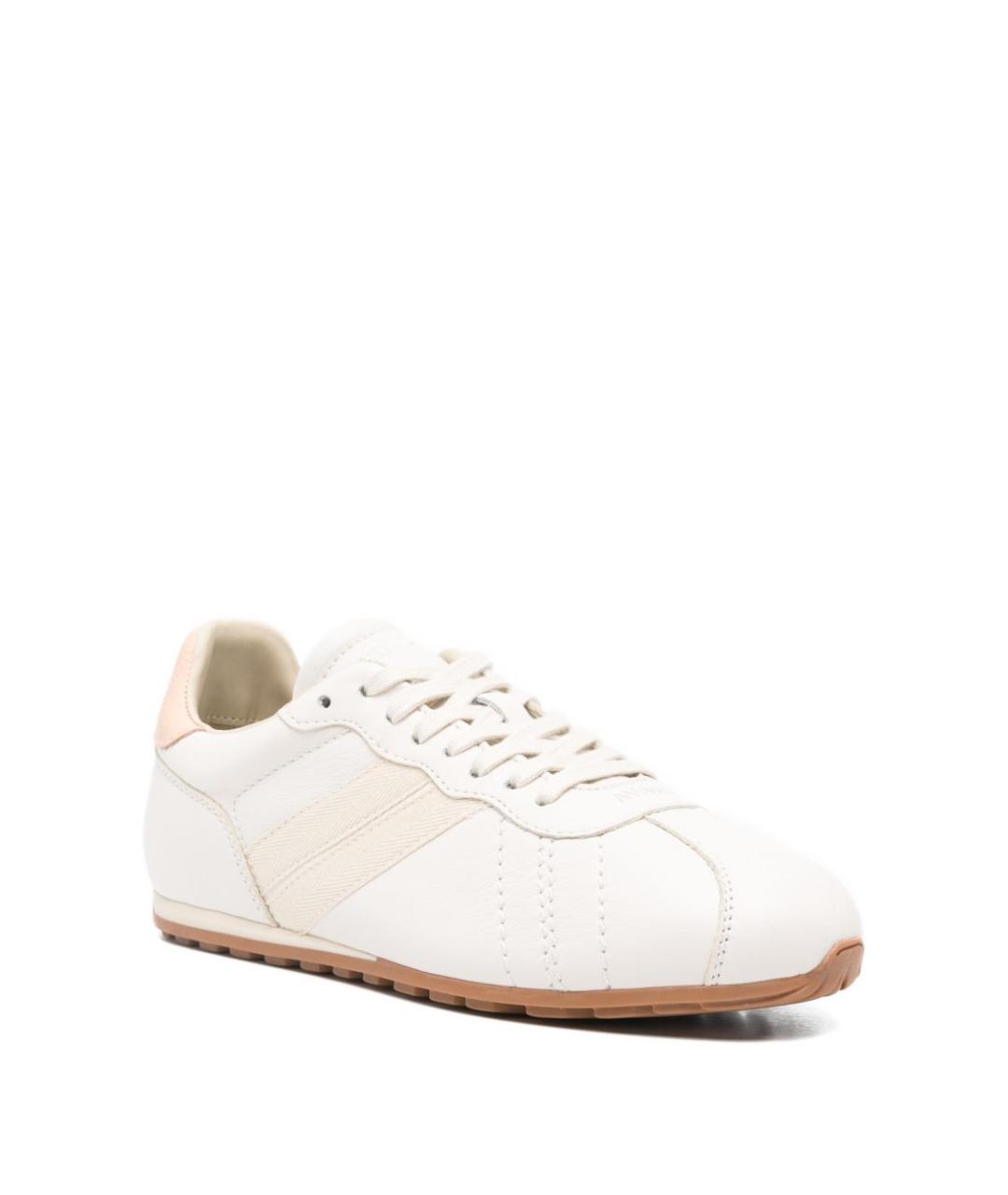 WOOLRICH Белые кожаные кроссовки, фото 3