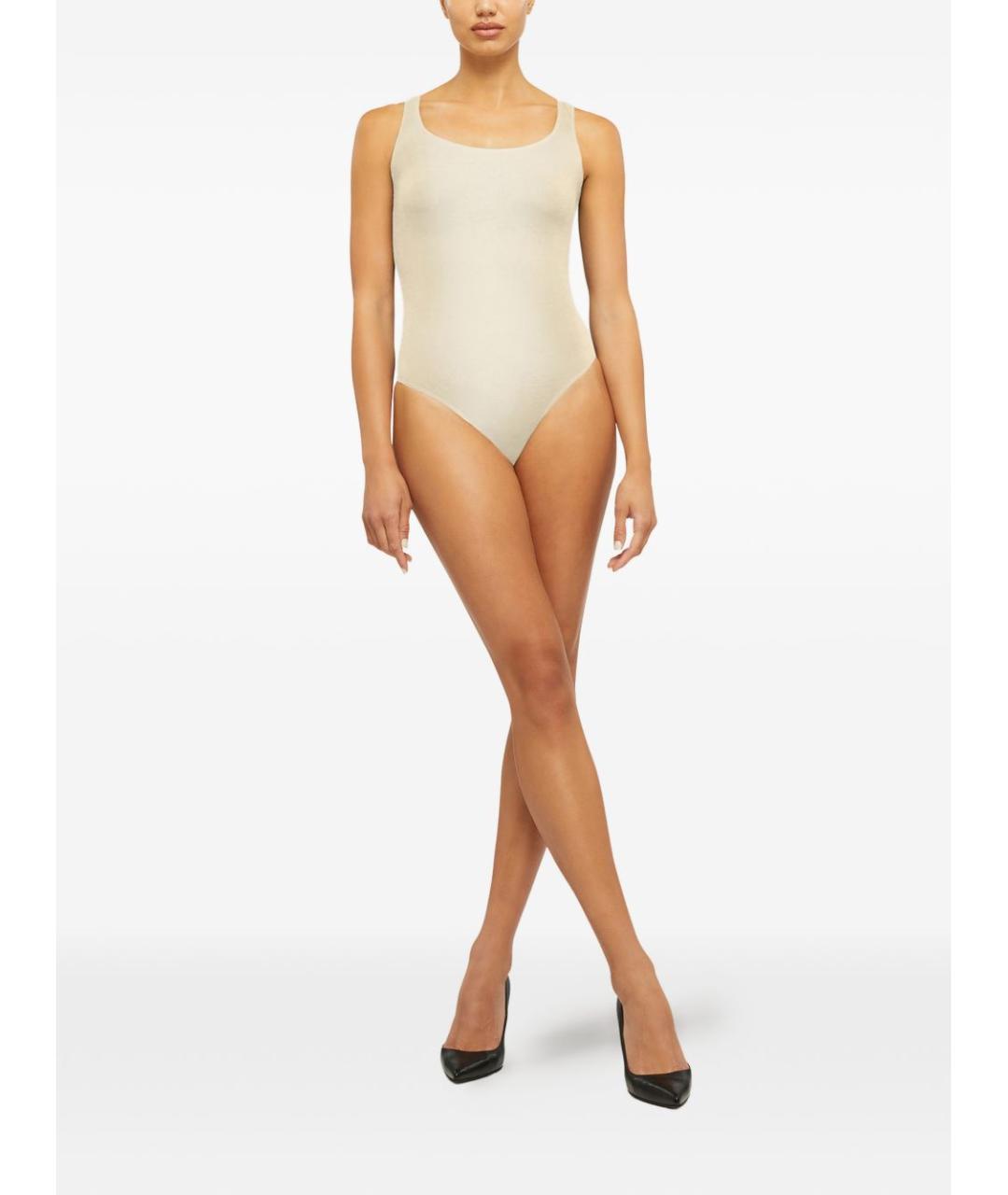WOLFORD Белое боди, фото 5