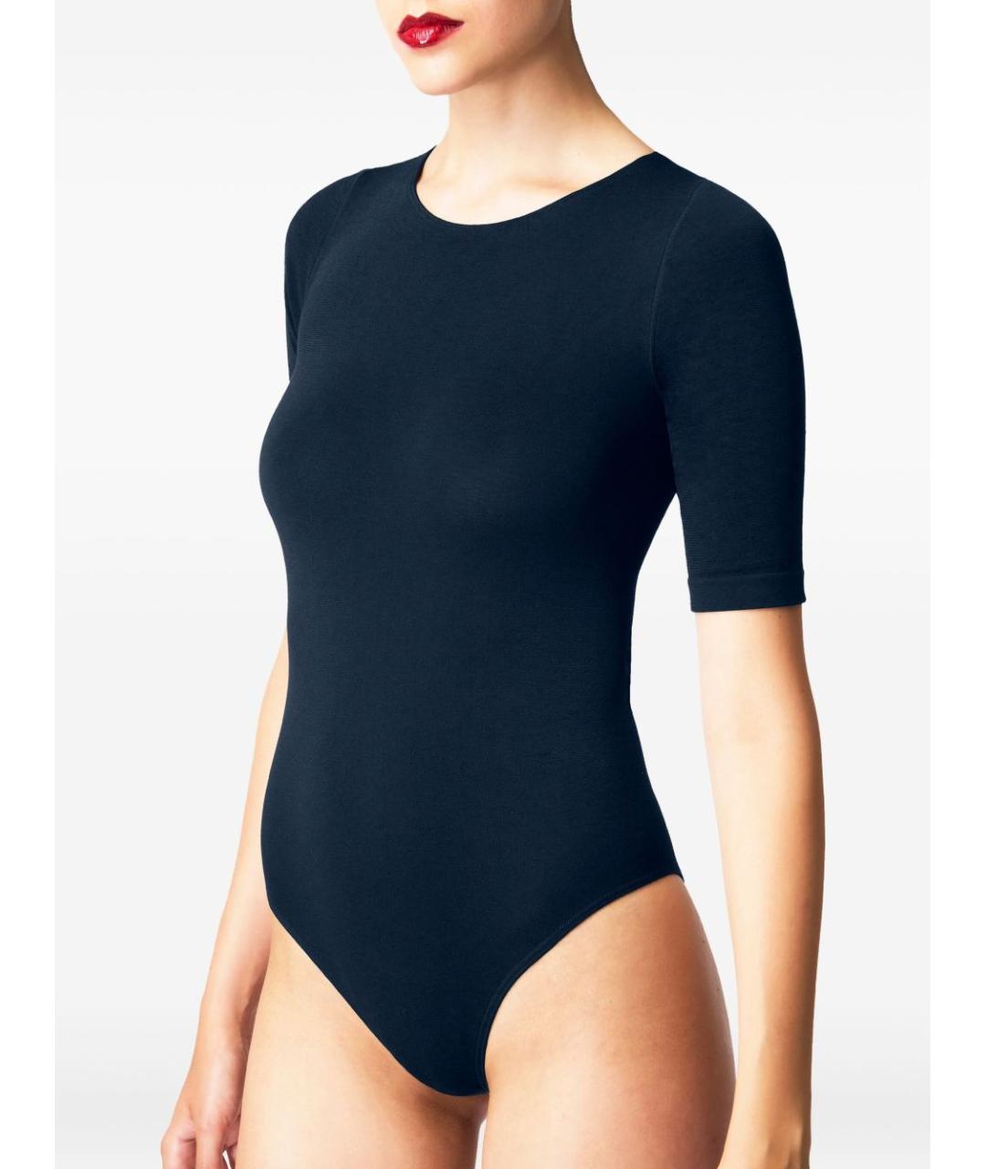 WOLFORD Синее хлопковое боди, фото 4