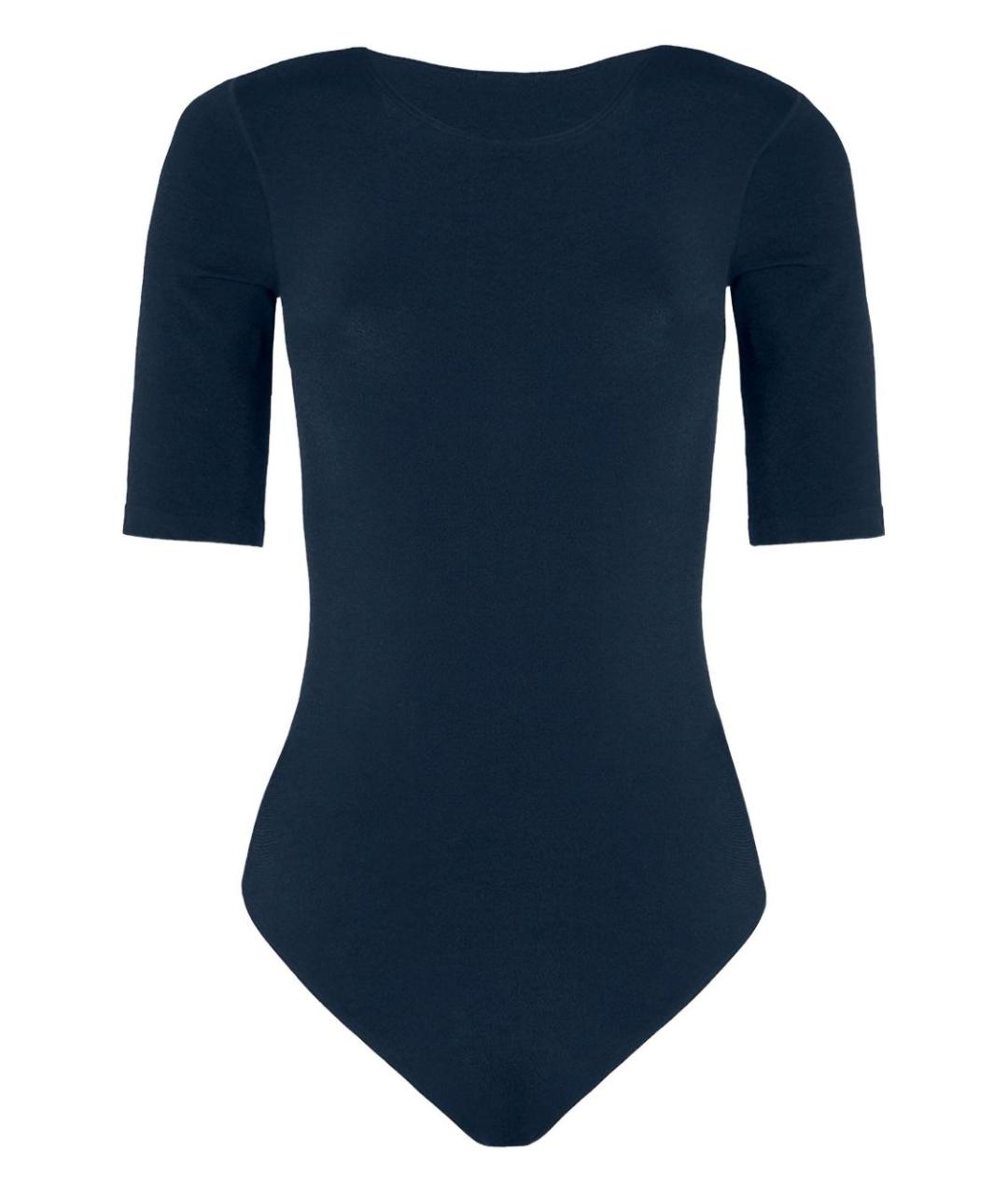 WOLFORD Синее хлопковое боди, фото 1
