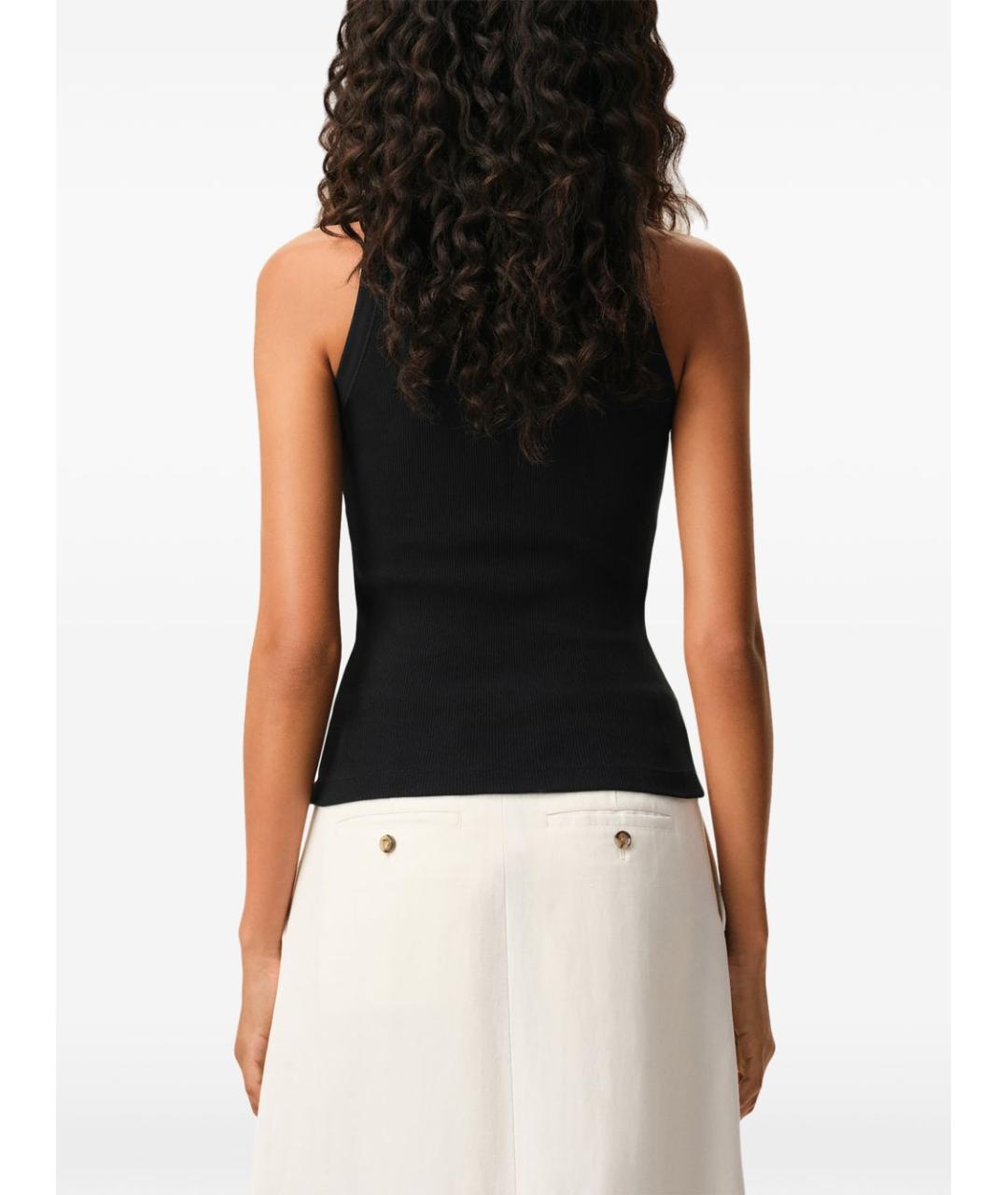 Ami Paris Черная хлопковая майка, фото 5