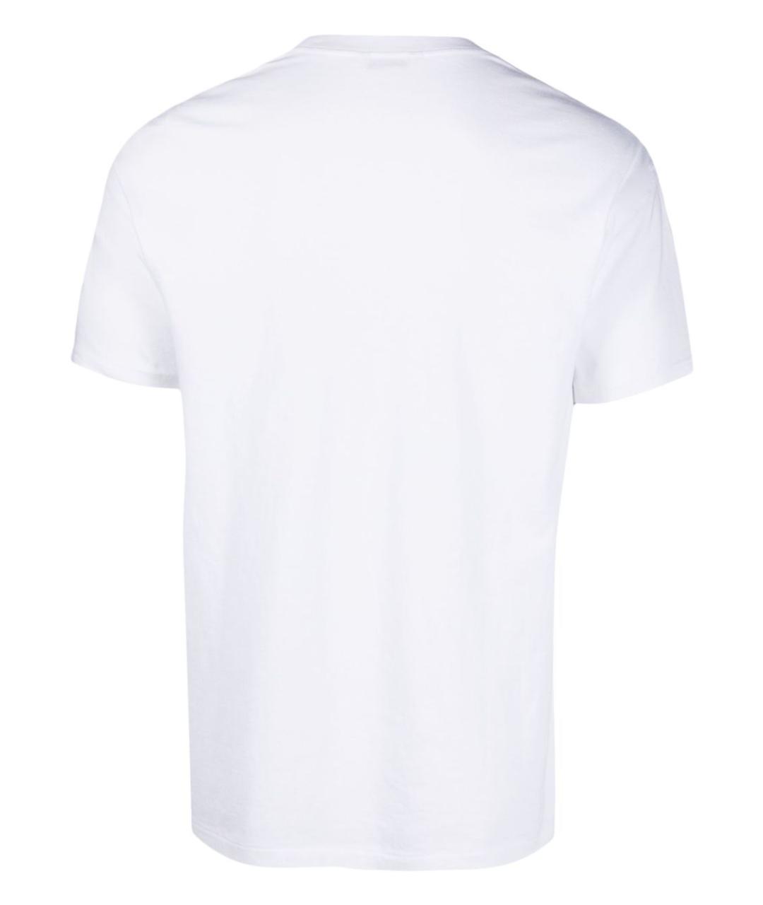 AURALEE Белая хлопковая футболка, фото 2