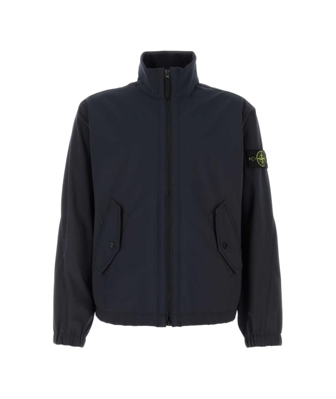 STONE ISLAND Синяя полиэстеровая куртка, фото 1