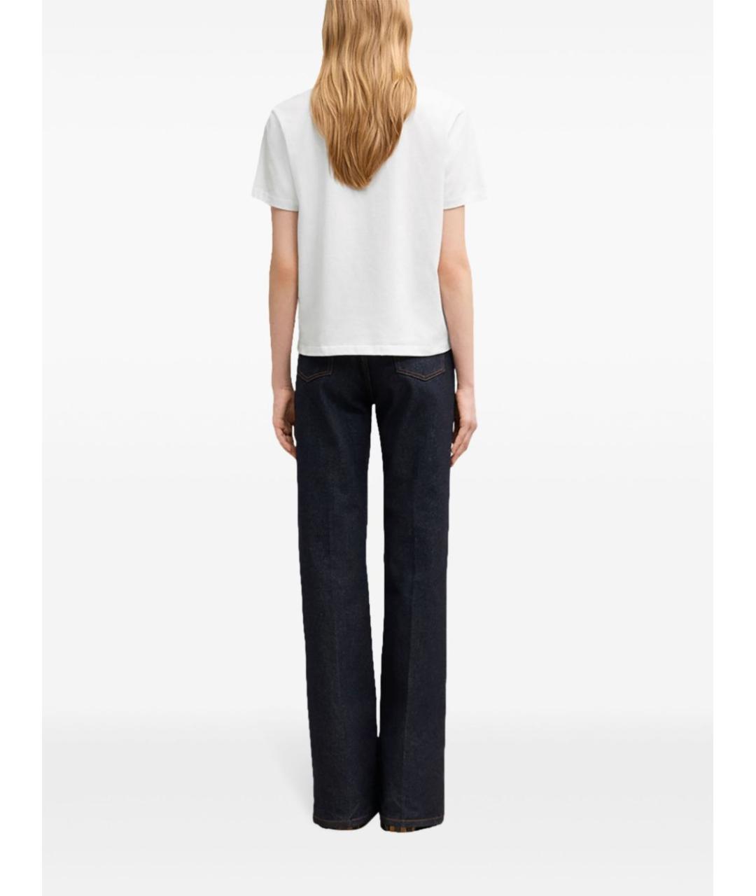 Ami Paris Белая хлопковая футболка, фото 6