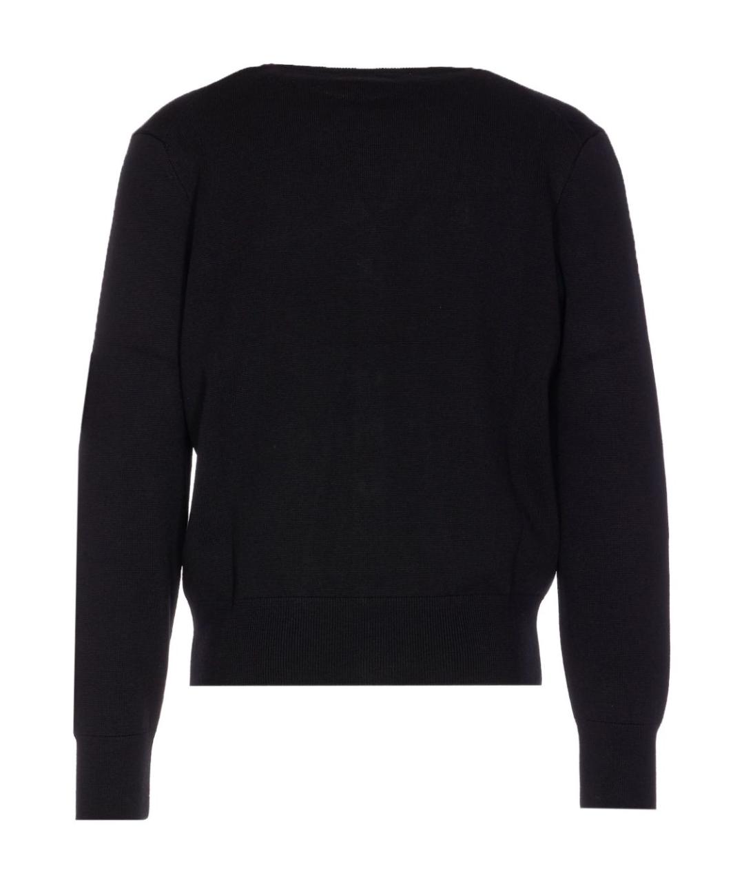 Ami Paris Черный шерстяной кардиган, фото 3