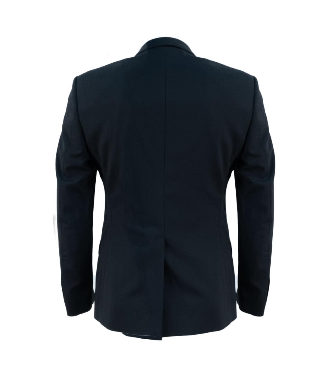 DOLCE&GABBANA Темно-синий классический костюм, фото 3