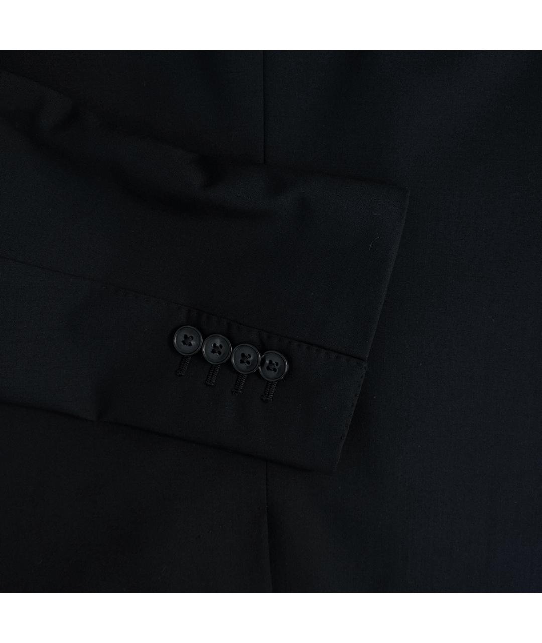 DOLCE&GABBANA Темно-синий классический костюм, фото 8