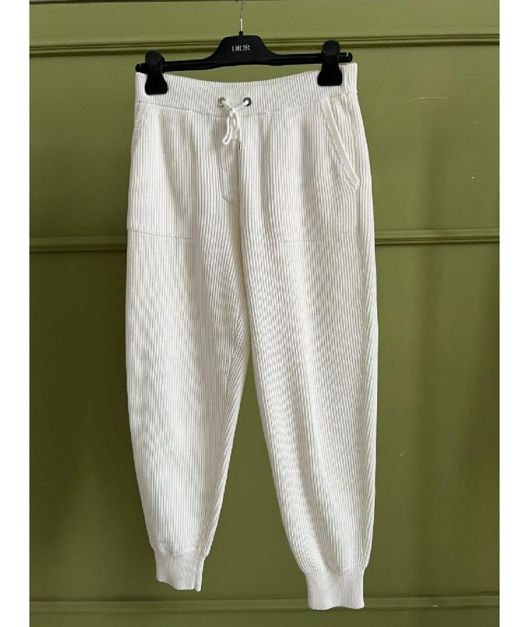 BRUNELLO CUCINELLI Белый хлопковый костюм с брюками, фото 3