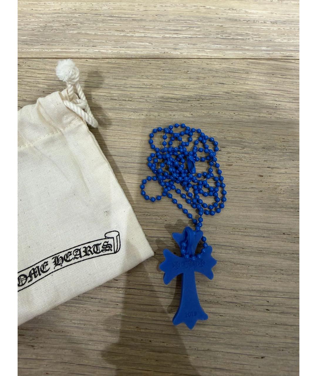 CHROME HEARTS Синяя подвеска, фото 2