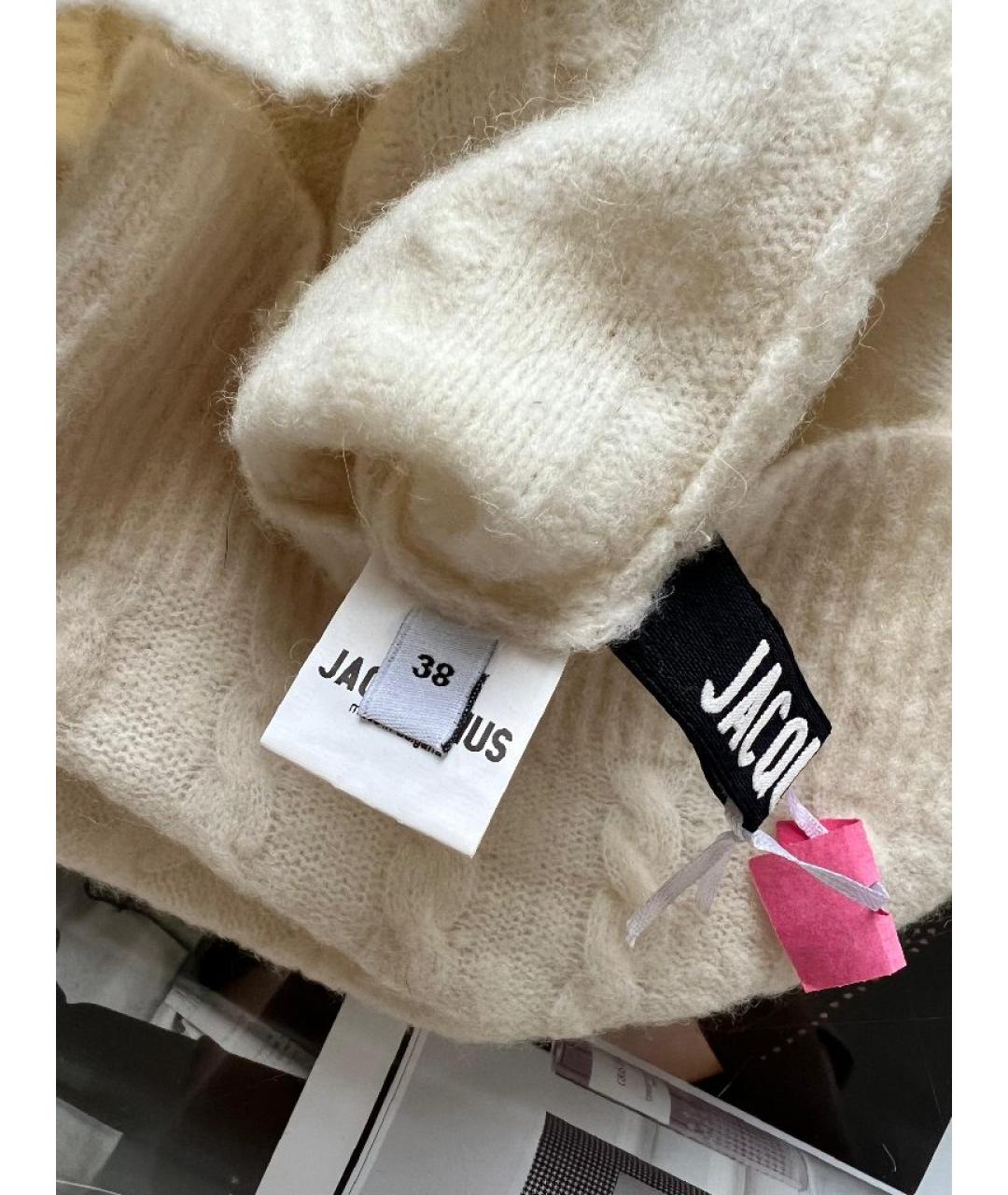 JACQUEMUS Белый джемпер / свитер, фото 5