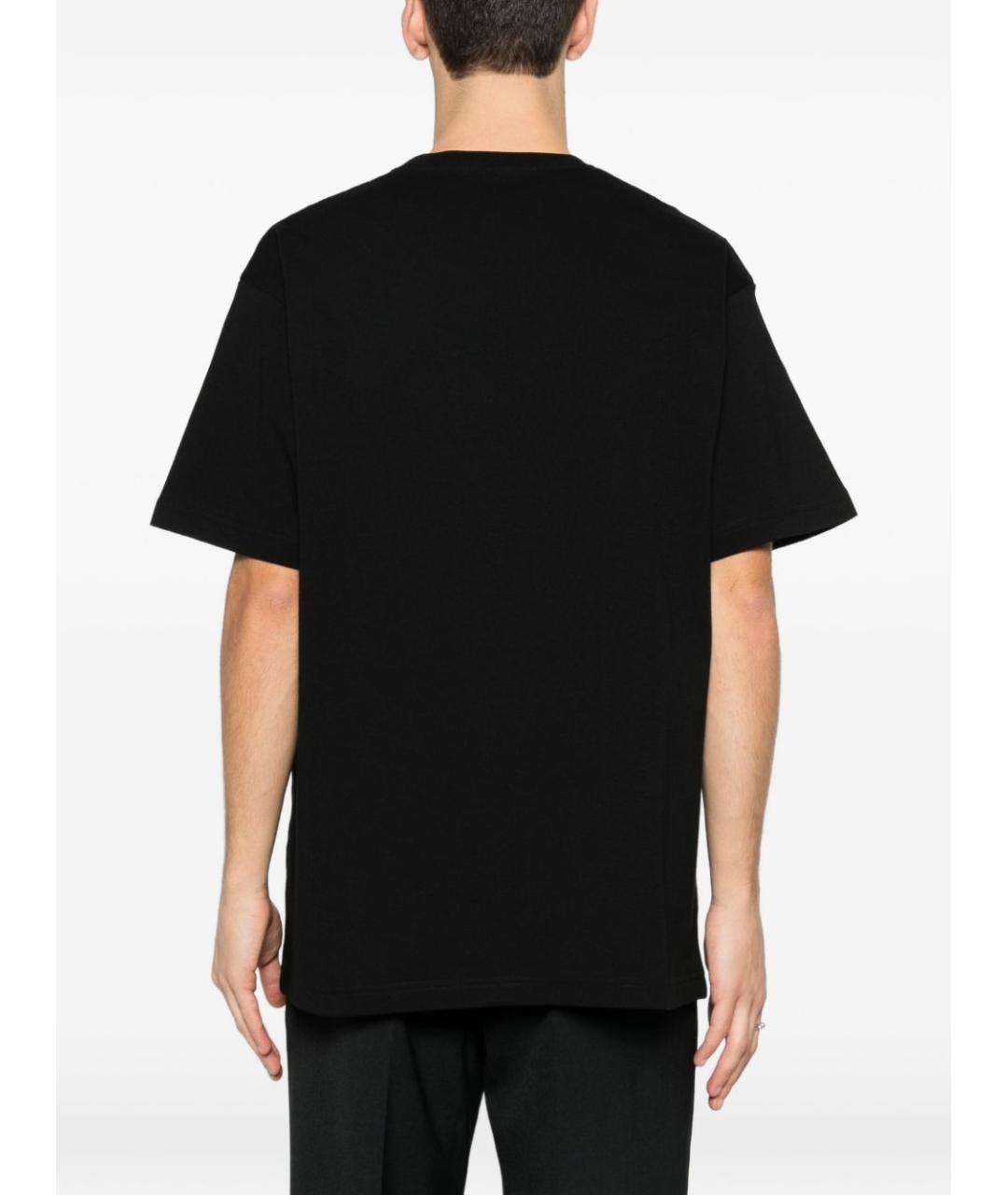 GUCCI Черная хлопковая футболка, фото 4