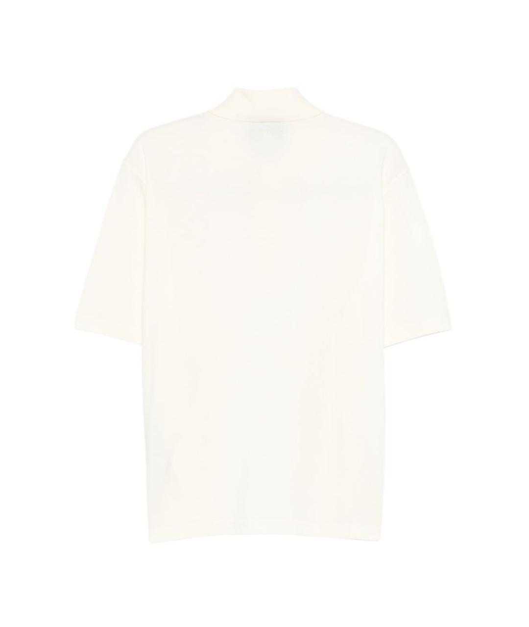 Ami Paris Бежевая хлопковая футболка, фото 2