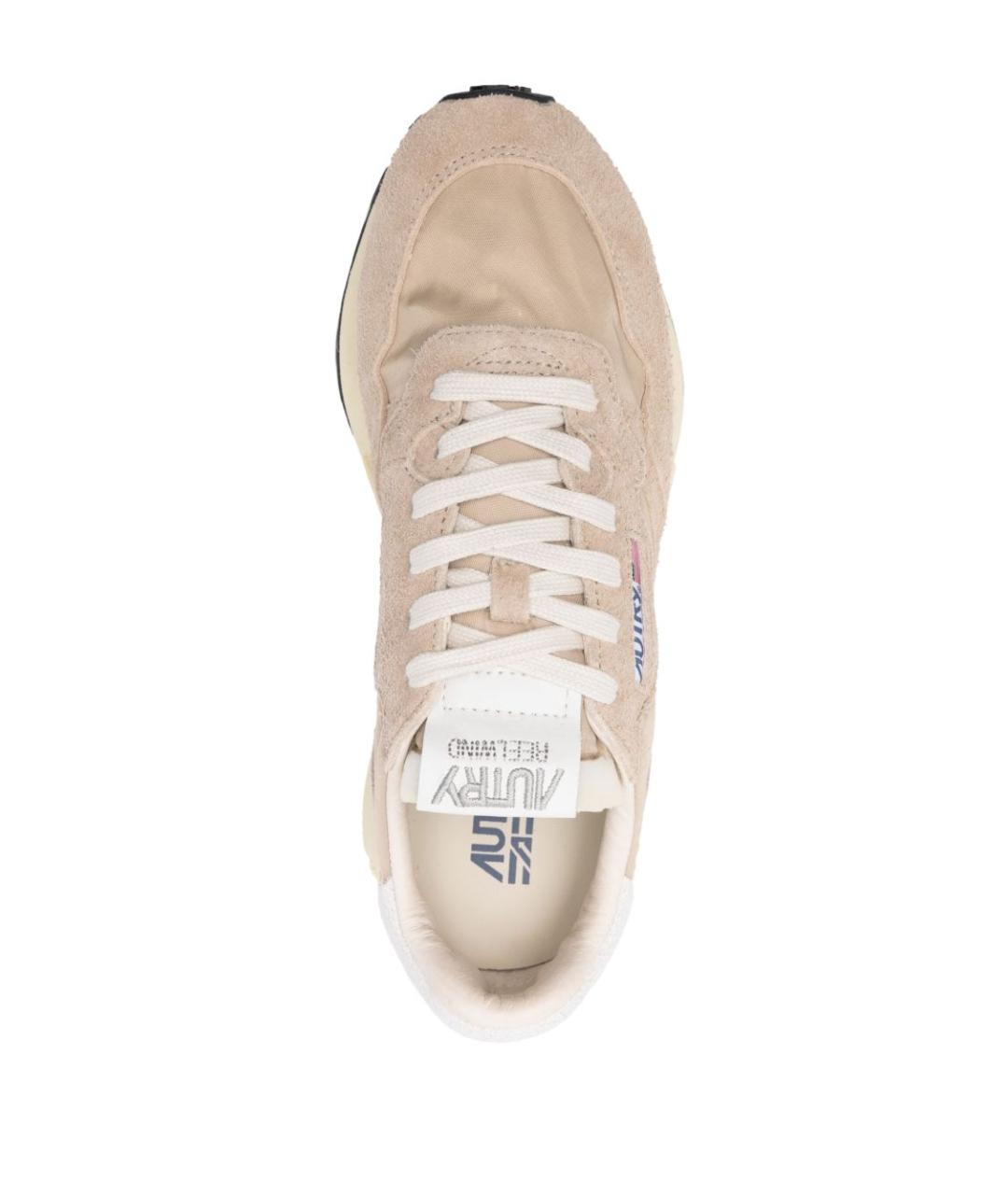 AUTRY Бежевые замшевые кроссовки, фото 2