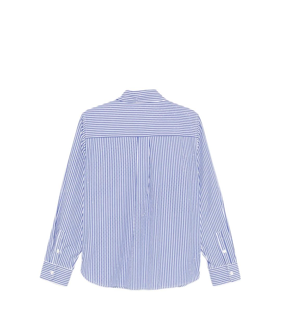 P.A.R.O.S.H. Синяя хлопковая рубашка, фото 2