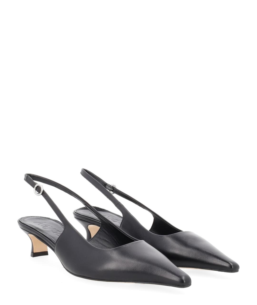 AEYDE Черные кожаные туфли, фото 2