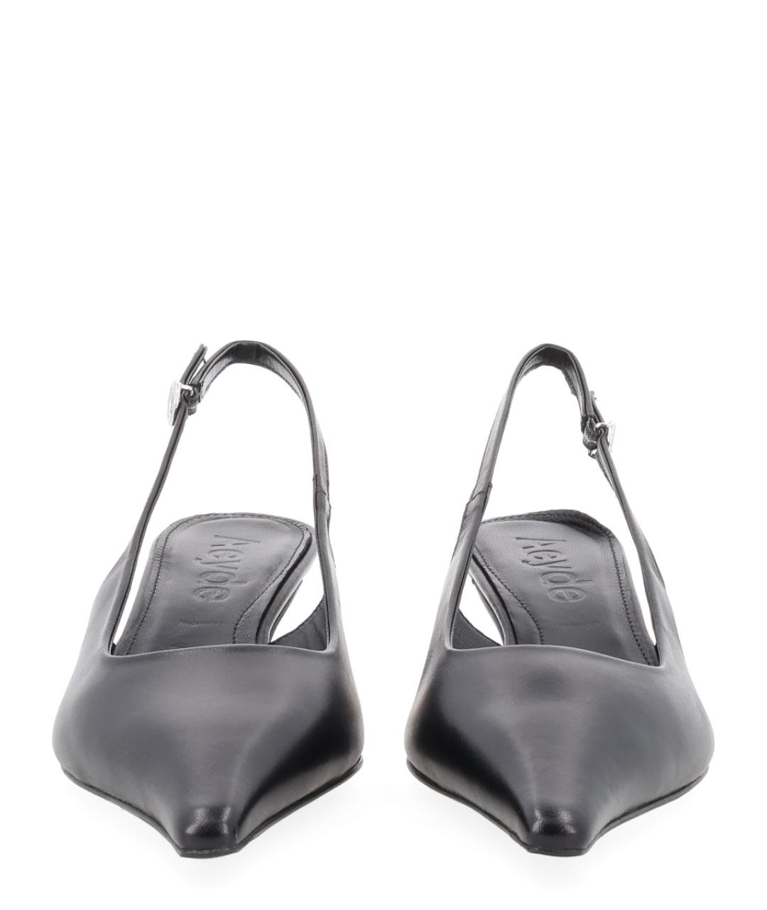 AEYDE Черные кожаные туфли, фото 3