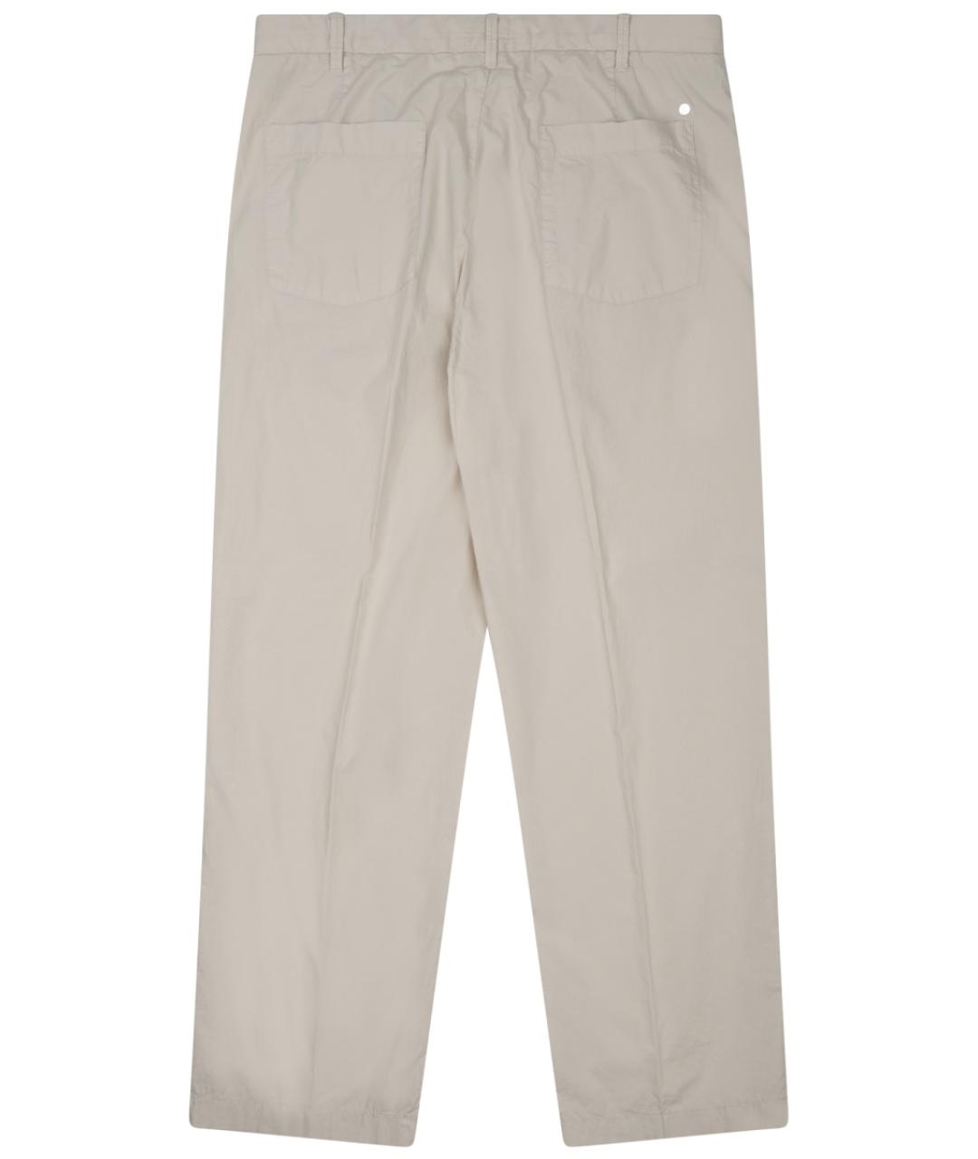 CLOSED Бежевые хлопковые повседневные брюки, фото 2