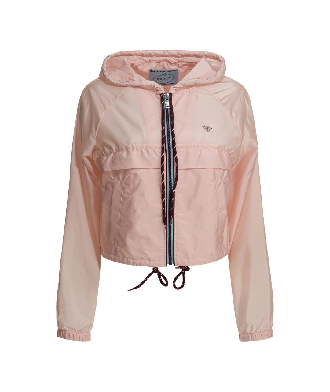 PRADA Красная полиамидовая куртка, фото 1