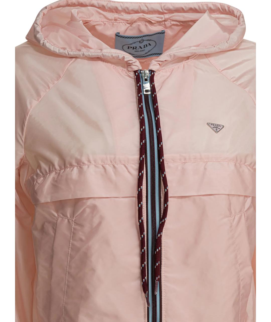 PRADA Красная полиамидовая куртка, фото 3