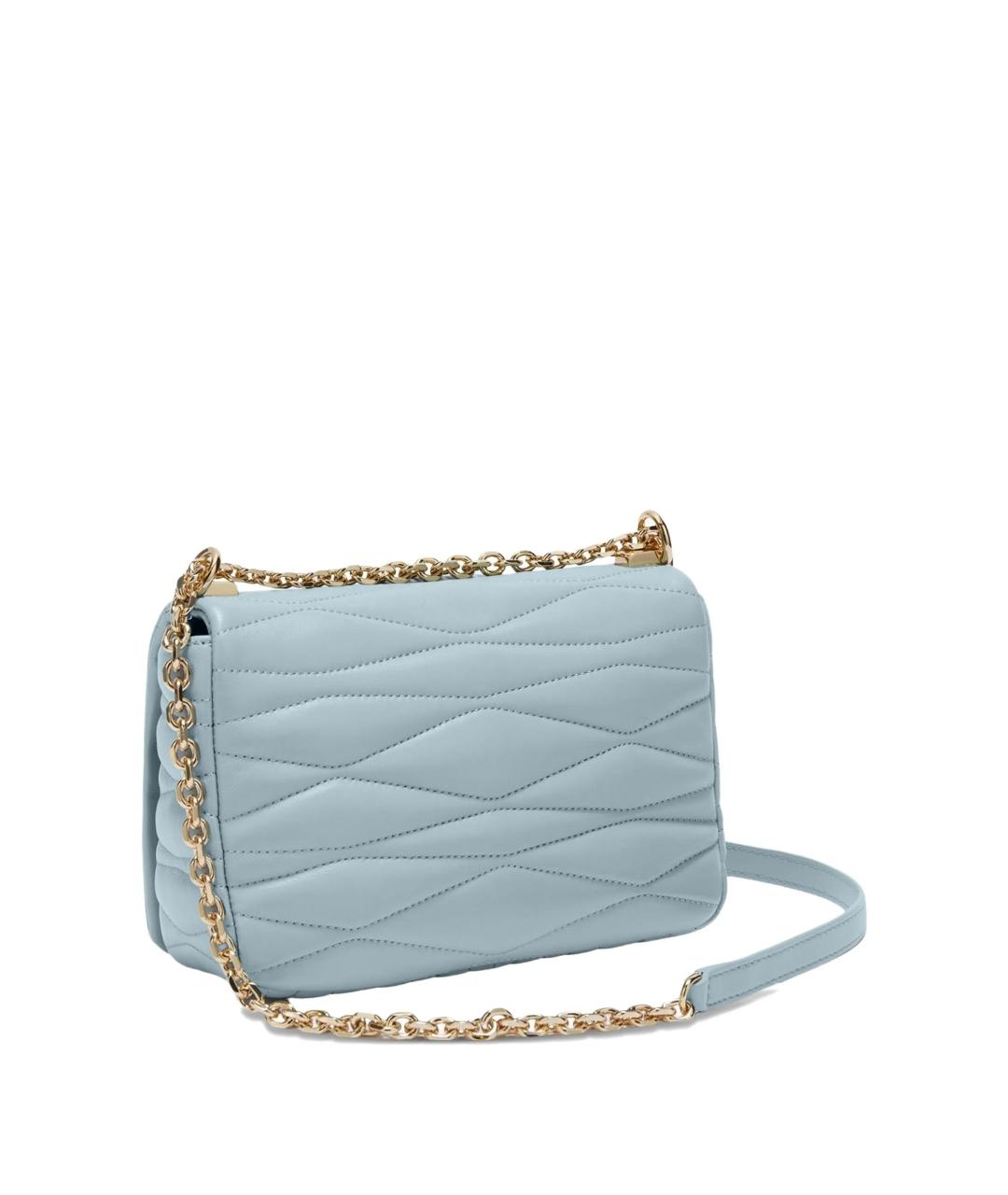 FURLA Синяя кожаная сумка через плечо, фото 2