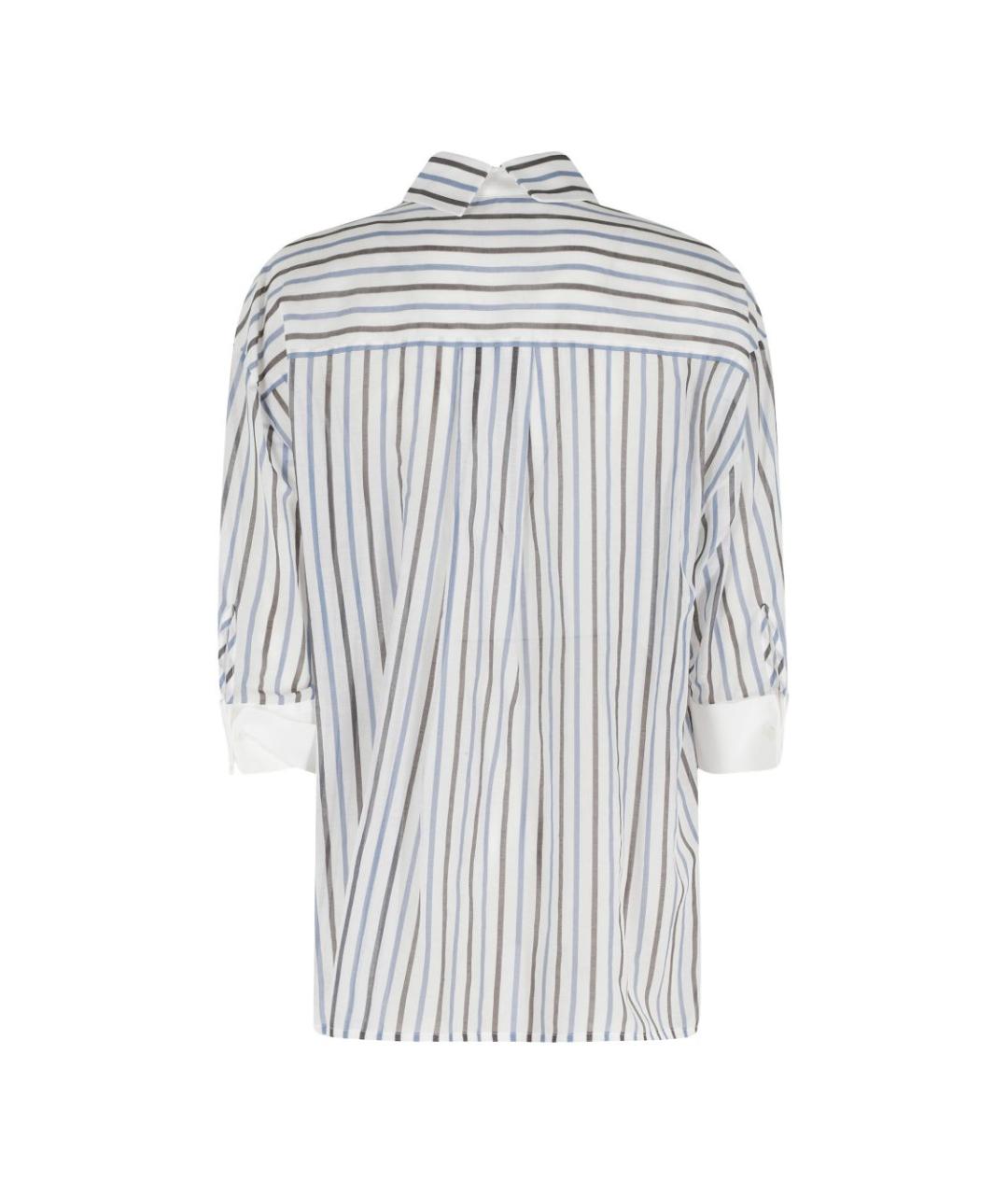 SEMICOUTURE Синяя рубашка, фото 2