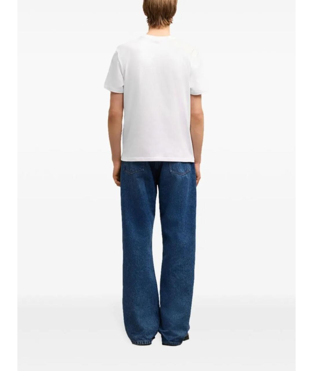 Ami Paris Белая хлопковая футболка, фото 3