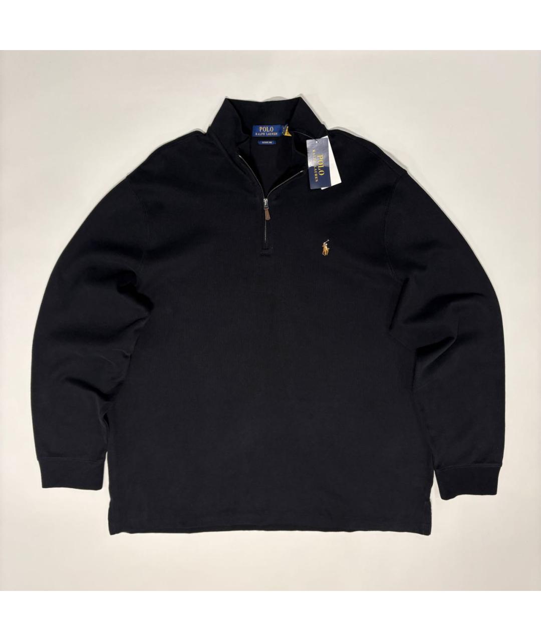 POLO RALPH LAUREN Черный хлопковый джемпер / свитер, фото 8