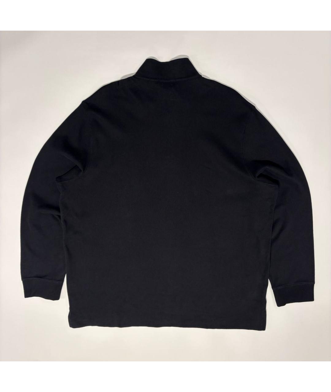 POLO RALPH LAUREN Черный хлопковый джемпер / свитер, фото 4