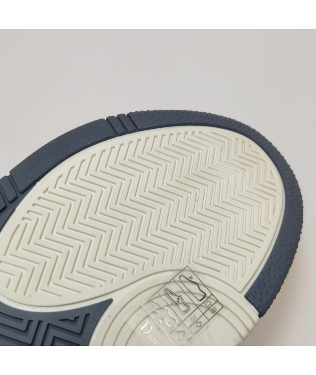 CHRISTIAN DIOR Коричневые кожаные кроссовки, фото 6