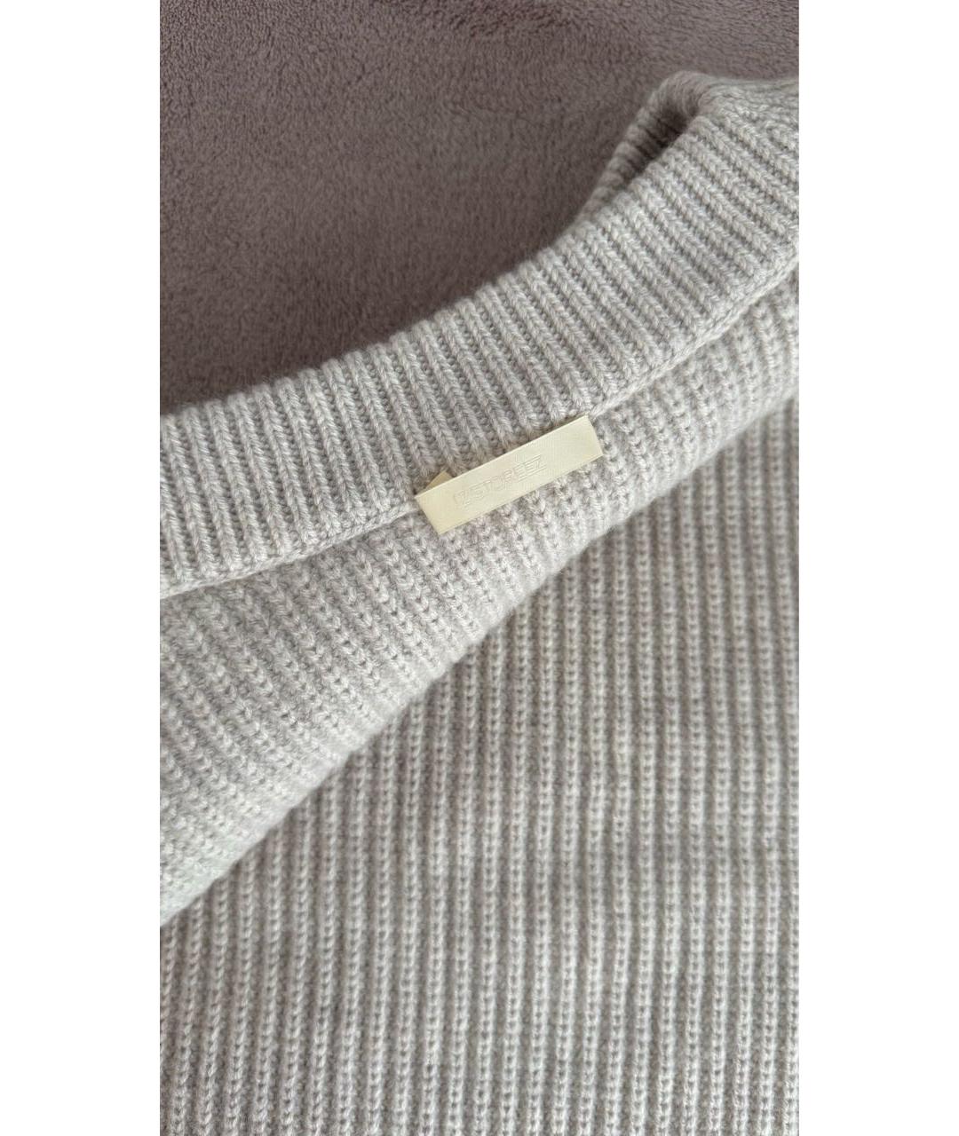 12 STOREEZ Серая шерстяная жилетка, фото 7